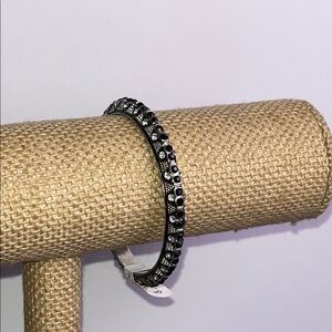 LOFT Black and Silver Bracelet NWT